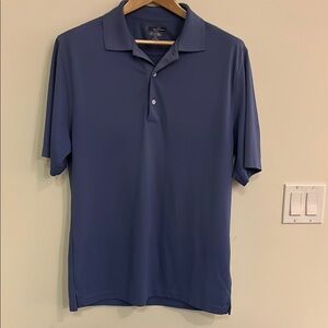 Greg Norman Collection Blue Polo Shirt